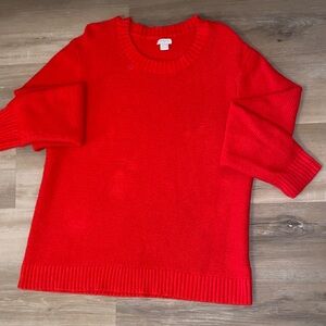 Women's Red Sweater